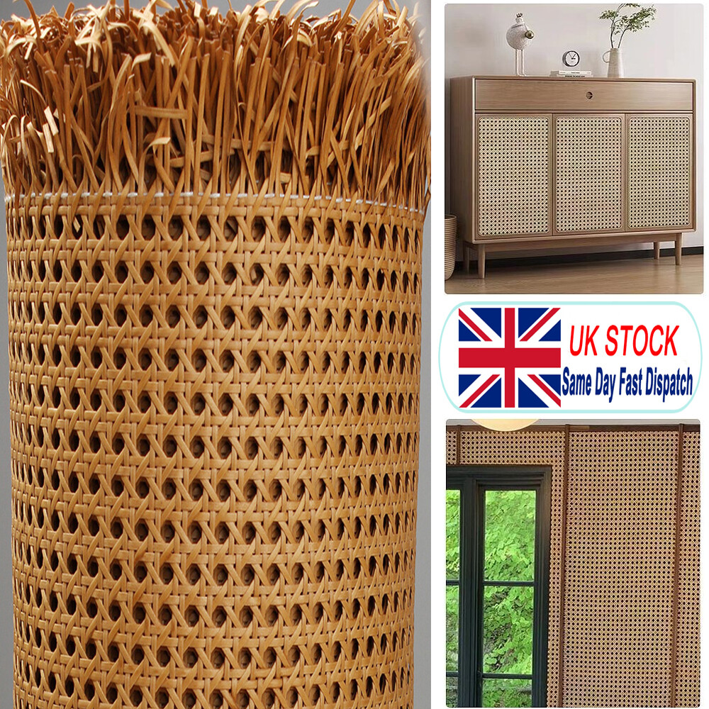 110 Rolls 40*100CM Artificial Rattan Cane bing Sheet Panels Cane