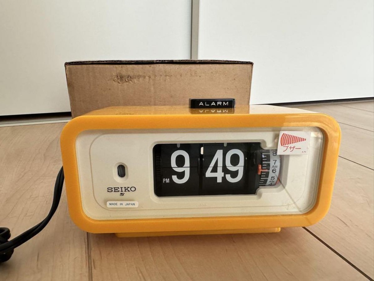 SEIKO DP662 パタパタ時計 動作チェックOK flip clock SEIKO DP662 パタパタ時計 動作チェックOK flip clock SEIKO