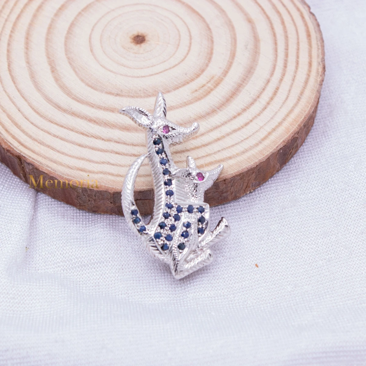 Spilla Grande Argento Perri's – Misura Unica, Colore Argento, Elegante E Classica Per Ogni Occasione