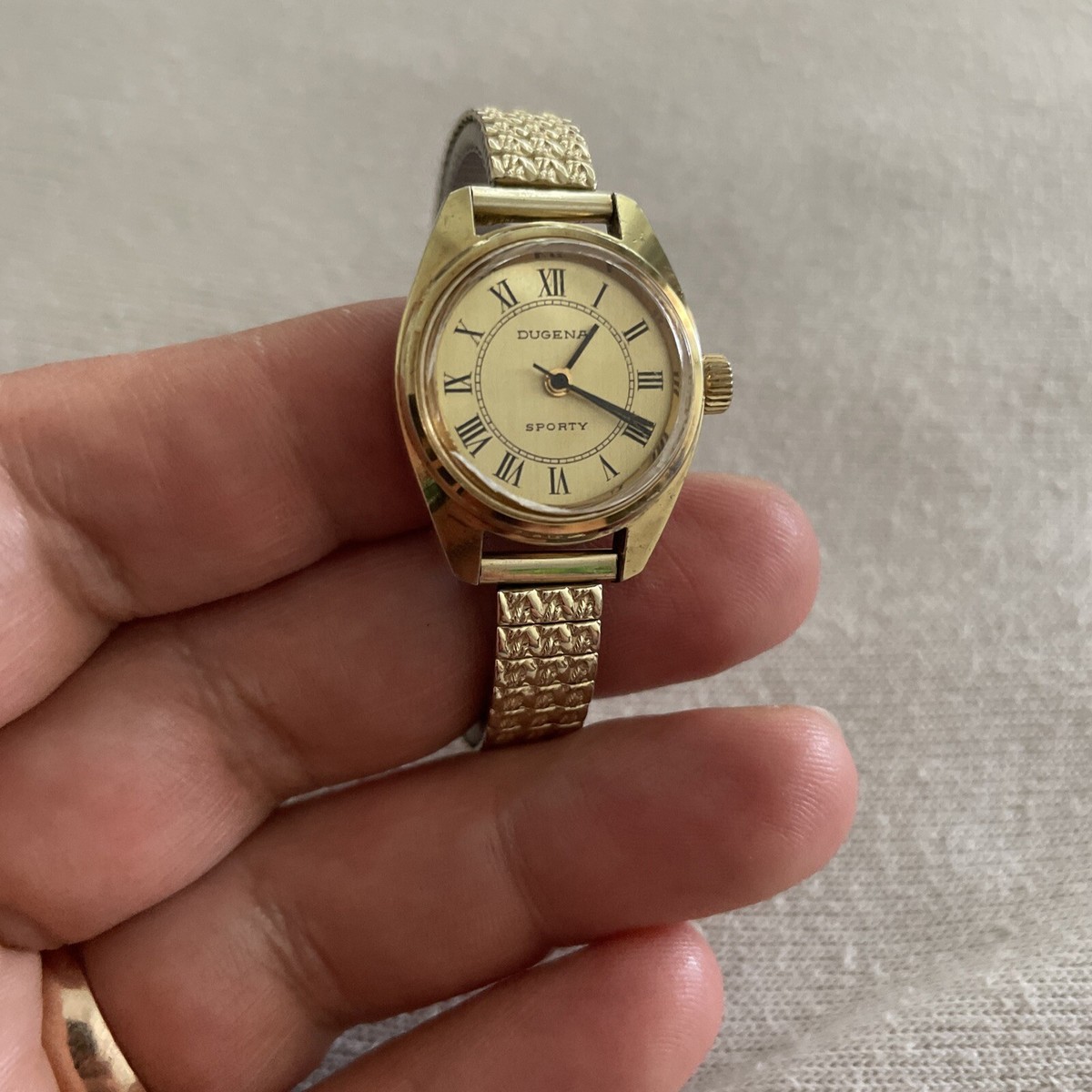 Dugena Damenuhr Gold 585 Alte Dugena Uhren Vintage Dugena