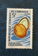 Cameroun - 1967 Fruits - noix de coco - 5F - neuf**
