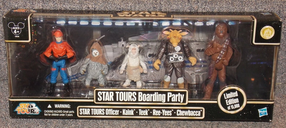 2010 Star Wars Star Tours Boarding Party 5 Pack Action Figure Set