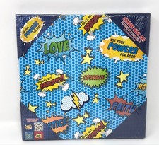 Blue Use Your Powers for Good Comic Christian kids room decor canvas art Faith a