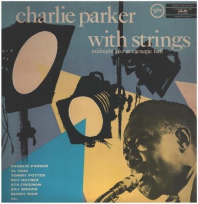 LP Charlie Parker With Strings Midnight Jazz At Carnegie Hall +INSERT JAPAN