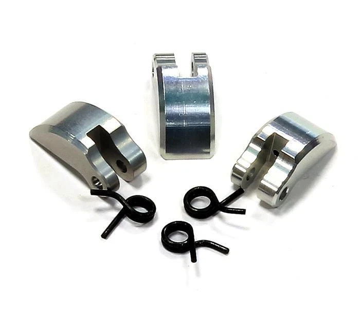 INTEGY 3-Piece High-Strength 7075 Aluminum Replacement Clutch for T6705 - Silver