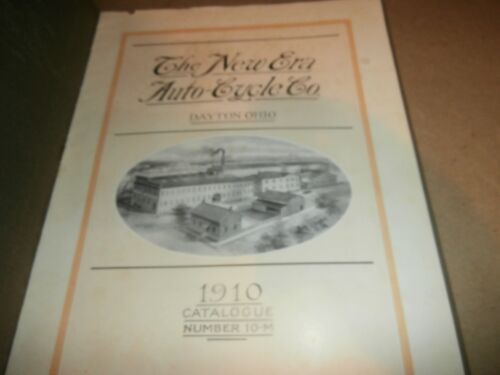 Vintage Original 1910 New Era Auto-Cycles Dayton OH Motorcycle Catalog - Rare - Picture 3 of 10