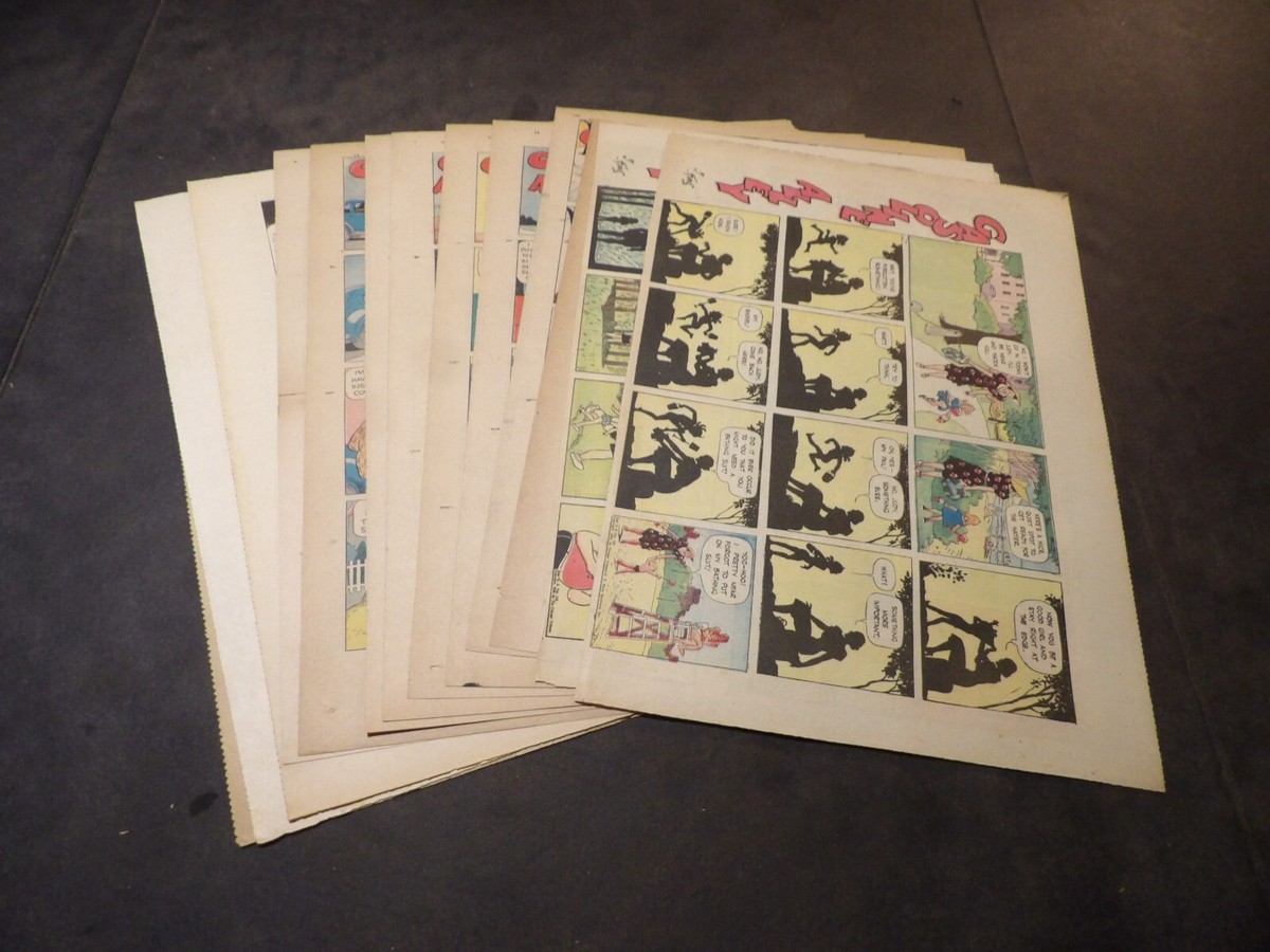 Gasoline Alley by Frank King - 1939 - 12 Mixed-Size Sundays | eBay