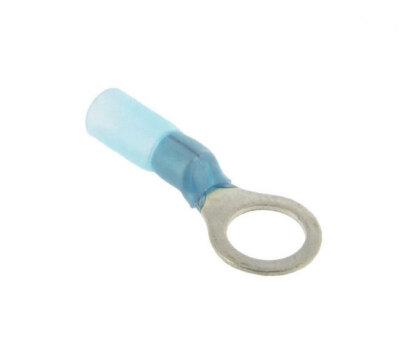 Cosses électriques à œil De 6 Mm Bleues - Lot De 100 - Marque OC-PRO - Neuf
