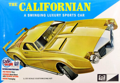 1968 The Californian Oldsmobile Tornado Custom 1:25 MPC Model Kit Bausatz MPC942