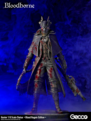 PSL Bloodborne × Gecco - Hunter 1/6 Scale Statue Blood Regain
