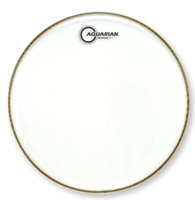 Aquarian 10'' Response 2 Clear Drum Head RSP2-10. Ungeöffnet. Unbenutzt. 15  online.