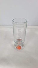 Absolut Mandarin Vodka Shot Glass with Orange Bottom