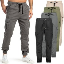 Sublevel Herren Cargo Hose Cargohose Jeans Sweatpant Chino Jogginghose Freizeit
