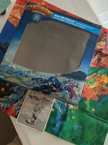 Centurions Ace Mccloud Box, Instructions, Poster Only - No Action Figure - Afbeelding 1 van 13
