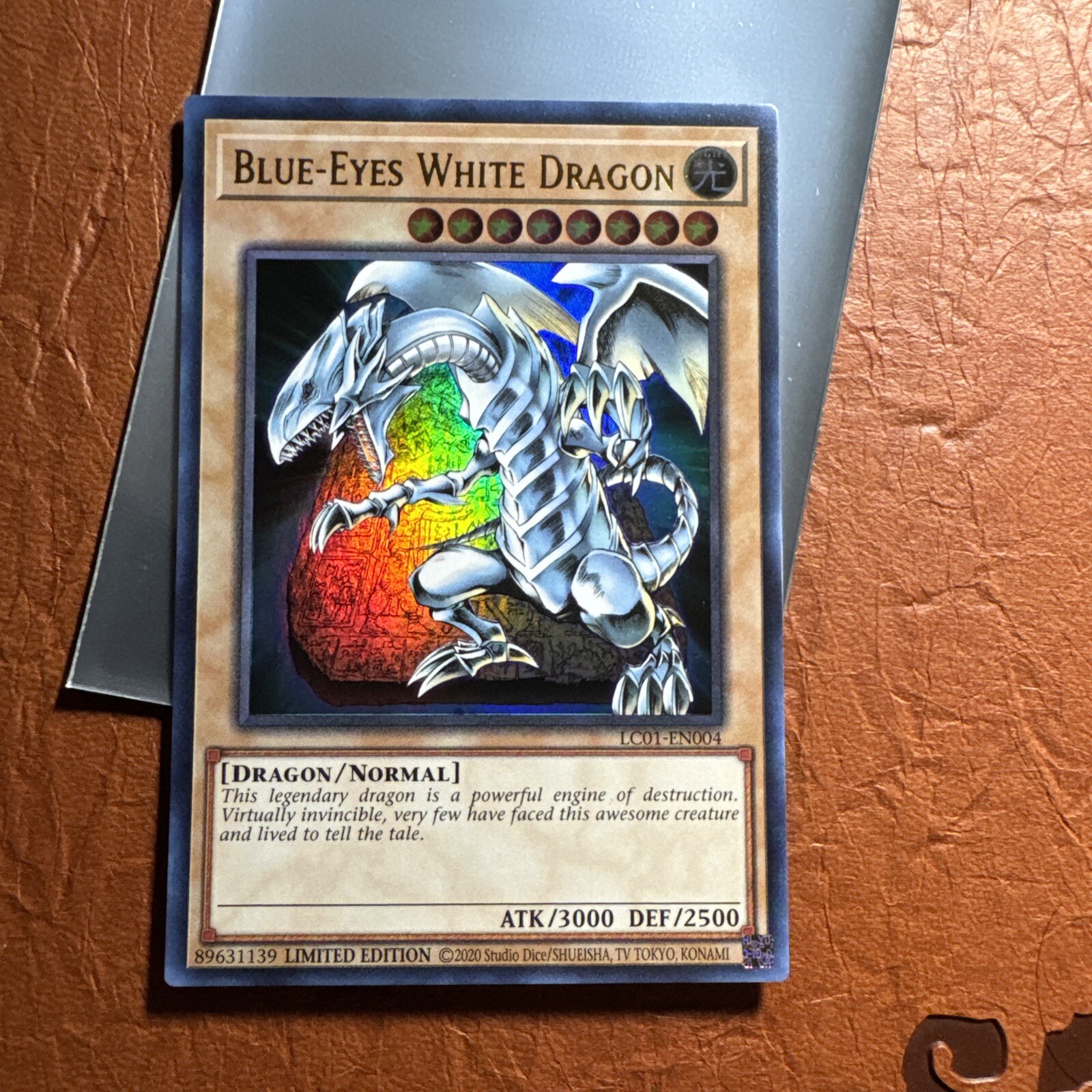 Yugioh x1 Blue-Eyes White Dragon Limited Edition LC01-EN004 (Near Mint!)