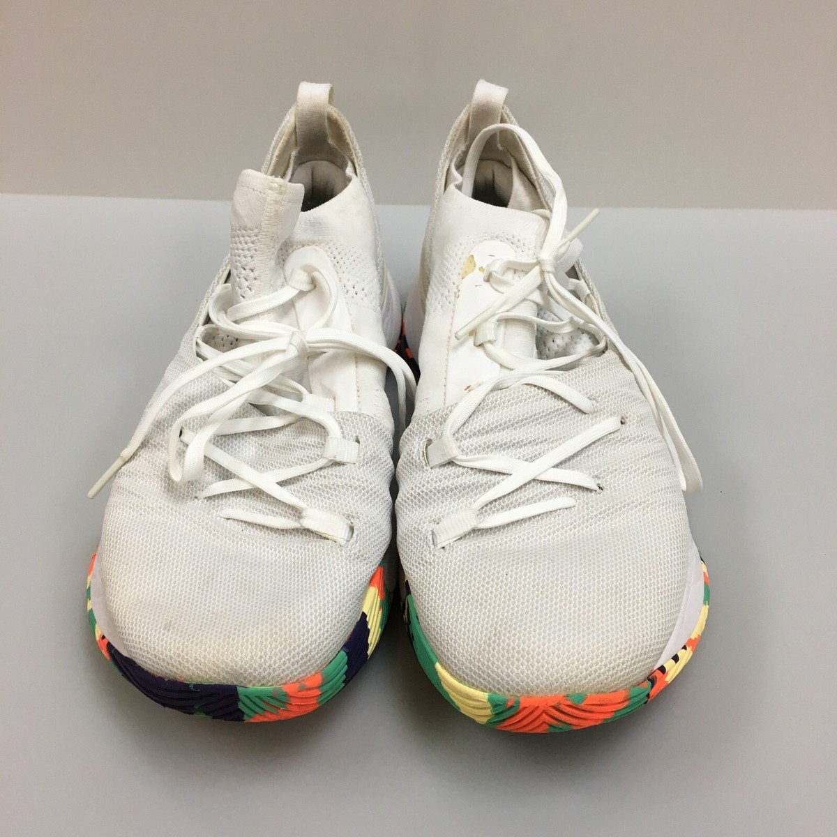 Under Armour Curry 5 Confetti Shoes 10.5 Mens White Athletic  display picture 2