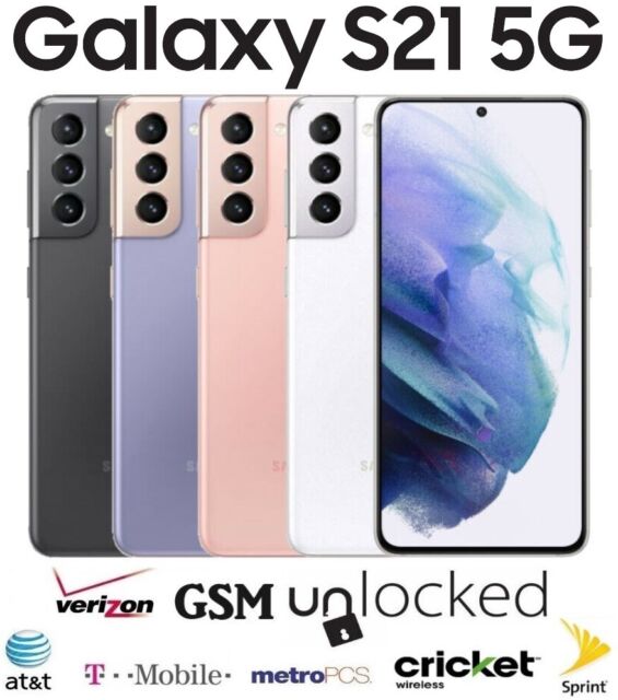 Samsung Galaxy S21 5G G991U 128GB Unlocked Verizon T-Mobile AT&T Cricket Phone