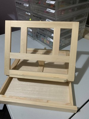 Diamond Painting Easel. Paint by Numbers. Bench top draw. Painting | eBay