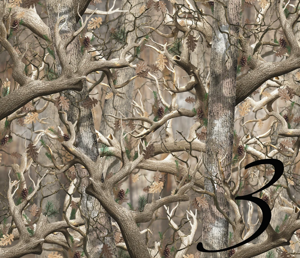 Panel basculante camuflaje gráfico Snow Buck calcomanía envoltura camión estriberas camuflaje Foto 4 de 4