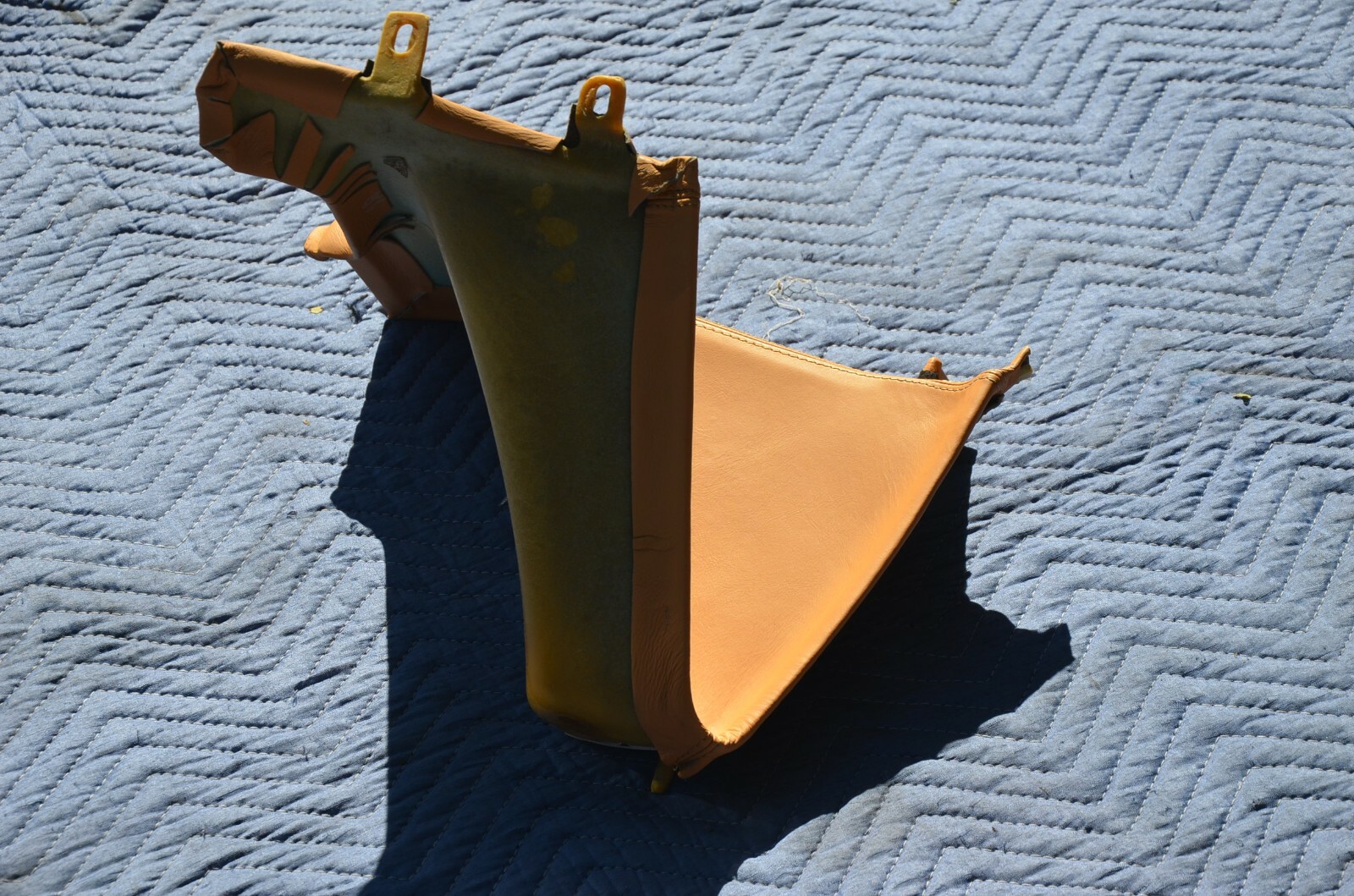 Ferrari 360 Right Rear Quarter Window Cover Trim Panel Lining Beige-Tan OEM