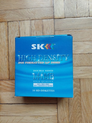 SK Disketten 3,5 zoll High Density Dos Formatted