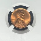 1946-S LINCOLN WHEAT CENT ~ NGC MS 67 RD ~BEAUTIFUL COIN~REF#14-017