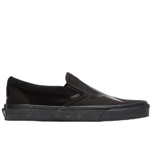 vans slip on triple black