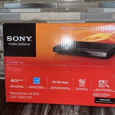 Sony Progressive Scan CD and DVD Player Brand New in Black  DVP-SR210P