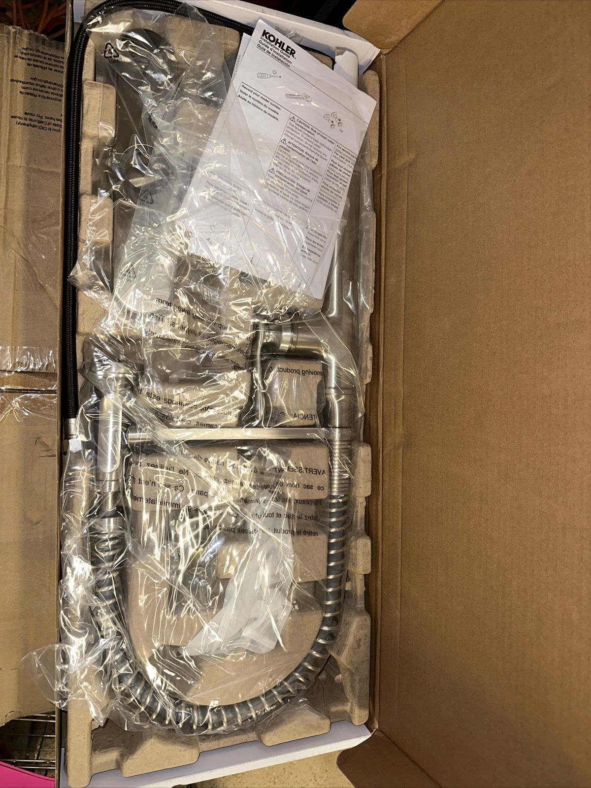 KOHLER SOUS PROSTYLE SINGLEHANDLE PULLDOWN SPRAYER KITCHEN FAUCET