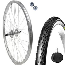 Roue/Cercle Arrière 28" + Pneu 700X35C + Chambre À Air Vélo Ville 7 Vitesses