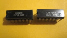 2PCS  LM324N LM324 - Low Power Quad Op-Amp - New IC