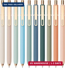 Linbsunne Gel Pens Black Ink Pens for Office 0.5mm Fine Point Pen Smooth Writing