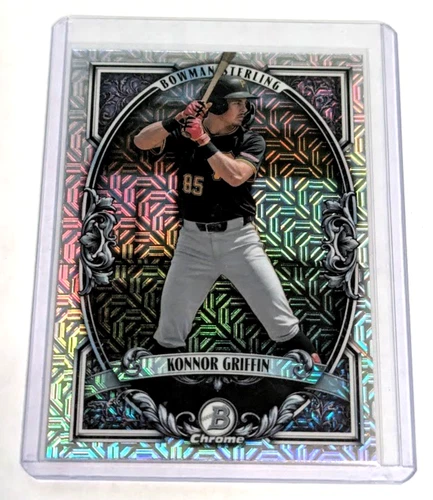 2026 Topps Bowman Chrome Mojo Refractor Konnor Griffin Bowman Sterling BST-7