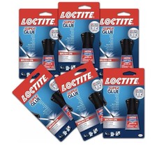 Lot Of 6 HENKEL LOCTITE 1471966 Twist Cap Brush On Multi Surface Super Glue