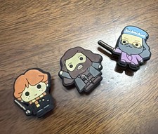 New Harry Potter Croc Shoe Charms Set of 3. One Glued.