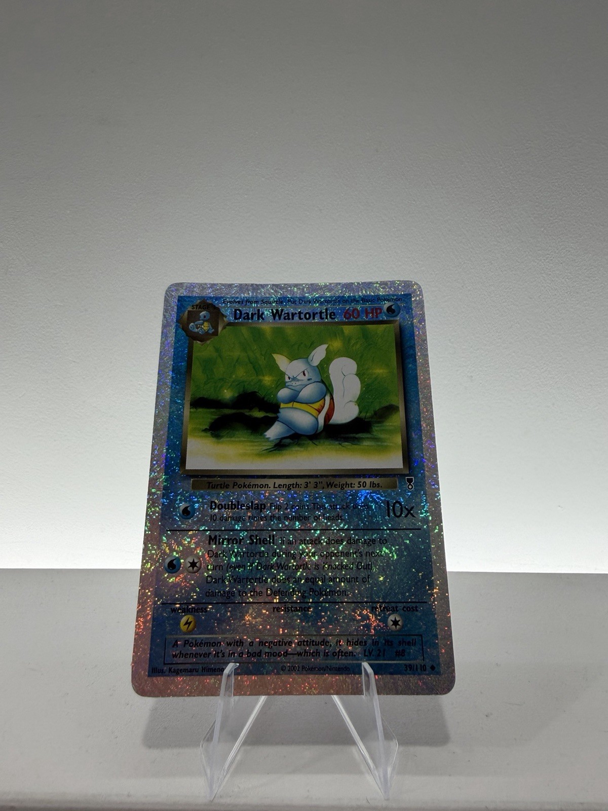 Dark Wartortle 39/110 Legendary LC Reverse Holo Rare Pokemon
