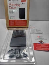 Seagate STGX2000400 2TB USB 3.0 Portable External Hard Drive HDD Storage - Black