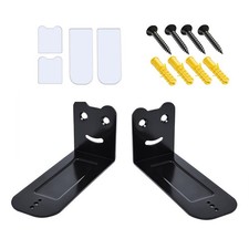 Sound Bar Wall Mount Bracket Kit Universal for Most Speakers with Full Hardware