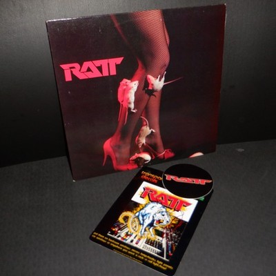RATT vinyl LP S/T EP 1983 Time Coast Silver label Stephen Pearcy + BONUSES!