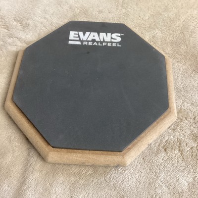 Evans Real Feel Practice Pad  6 inches 2 Sided GUC