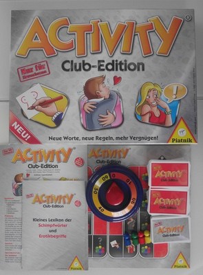 Like New: Activity Club Edition! For Adults! 100% Complete! Piatnik!