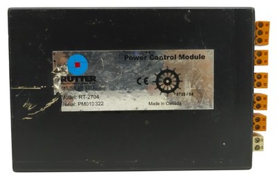 RUTTER RT-2704 POWER MODULE 3AC75 CONTROL MODULE 3AC75