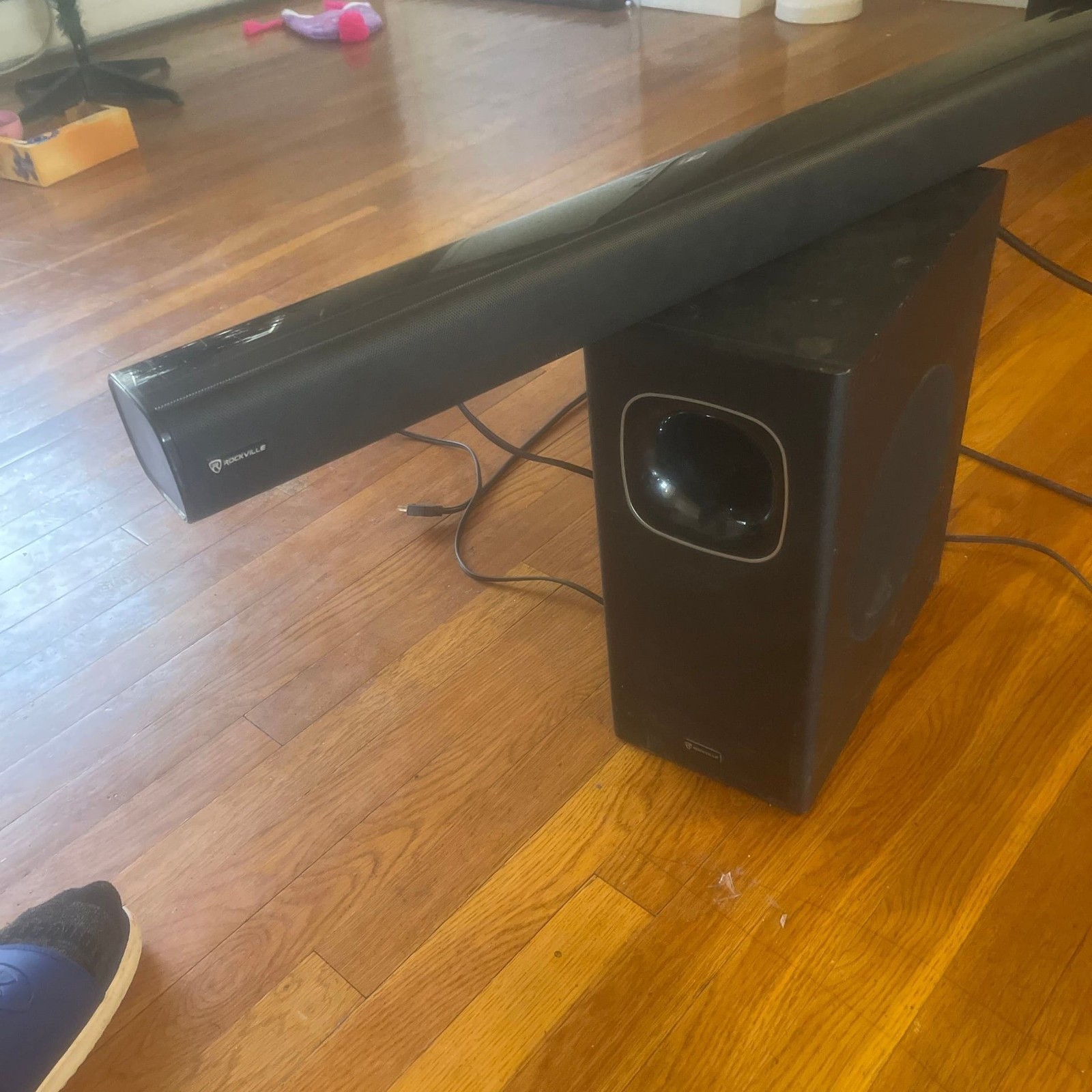 Rockville RockBar Soundbar with Wireless Subwoofer - Bluetoo