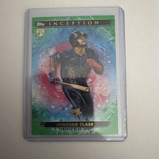 2024 Topps Inception - Jonatan Clase #46 Green (RC)