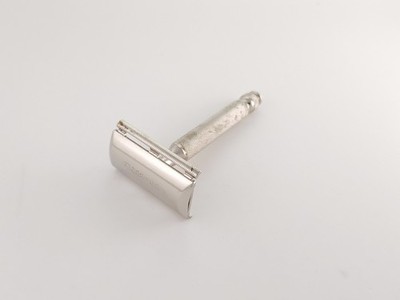 Gillette Ball End Tech J4 1964 Cleaned Vintage Double Edge Safety Razor