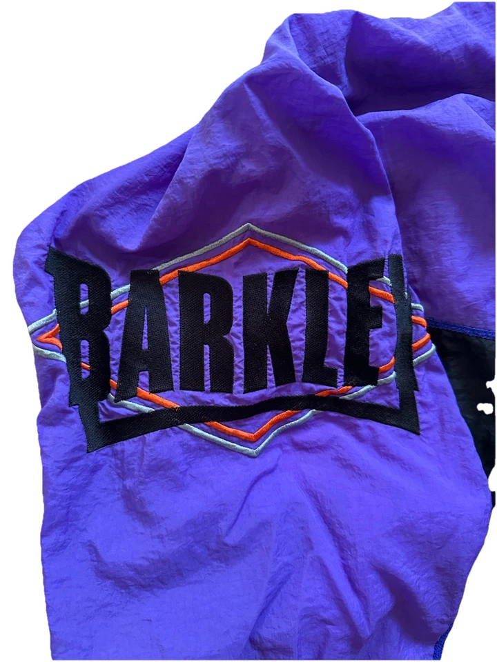Vtg Nike Charles Barkley Embroidered The Phoenix Force Windbreaker Jacket Sz XL - Image 2 of 4