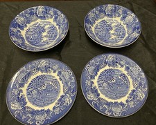 Vintage Wood & Sons - Woods Ware - Enoch Woods English Scenery  - 4 plates 