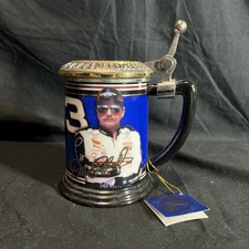 The Franklin Mint Dale Earnhardt #3 Collector Tankard Stein Mug The Intimidator