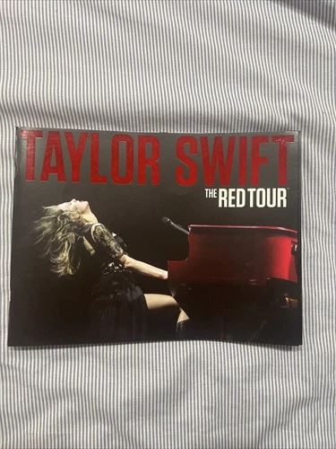 Taylor Swift — The Red Tour program book — 2013, with folded poster And Ticket