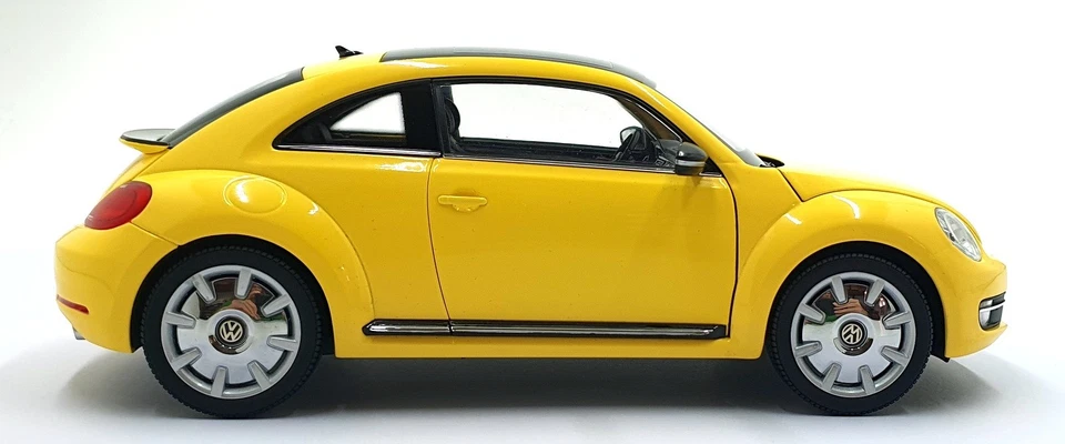Kyosho 1/18 Scale Diecast 08811SY - Volkswagen The Beetle Coupe - Sun Flow - Image 3 of 4